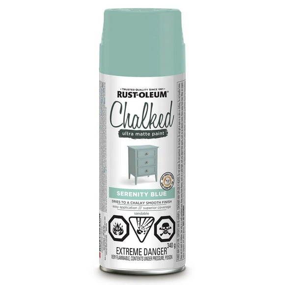 Rust-Oleum Specialty Chalked Ultra Matte Paint, Dries to a chalky, smooth finish