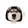 thumbnail image 3 of Homellea Husky Dog Car Headrest Covers, 9.84 Inch Double-Sided Printed Stretch Fabric Seat Head Rest Protectors for Cars, Trucks, SUVs, Interior Decor and Auto Accessories Set, 3 of 7