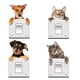 thumbnail image 1 of Pegatinas de interruptor extraíbles, 4 piezas de pegatinas de pared con dibujos de gatos y perros, calcomanías decorativas para interruptores de luz para niños, sala de estar, oficina,, 1 of 5