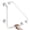 White, variant on Angled Grab Bar 16x16 Inch White, L-Shaped Shower Grab Bar w/16 Inch Straight Bathtub Toilet Safety Handrail Wall Mounted, Stainless Steel Balance Support Bar for Seniors Elderly Injury Handicap