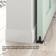 thumbnail image 5 of Wosthever Paquete de 2 guías para puerta corredera de suelo, dormitorio, sala de estar, soporte de rodillo inferior, accesorios de granero Decoración del hogar, 5 of 6