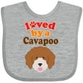 thumbnail image 3 of Inktastic Cavapoo Dog Quote Boys or Girls Baby Bib, 3 of 4