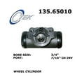 thumbnail image 3 of Centric Parts 13565010 Drum Brake Wheel Cylinder, 3 of 3