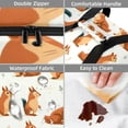 thumbnail image 4 of Squirrel Double Layered Insulated Lunch Bag with Two Compartments | Large Capacity Lunch Bags for Men Women | Handheld Refrigerated Lunch Bag 7.1x11.4x16.1 inches, 4 of 6