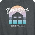 thumbnail image 3 of Instant Message - Bora Bora  - Women's Racerback Tank Top, 3 of 6