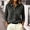 Dark Gray2, variant on Womens Cardigan Sweaters Button down Knit Tops Lapel Collar Lightweight Cardigans Fall Sweaters