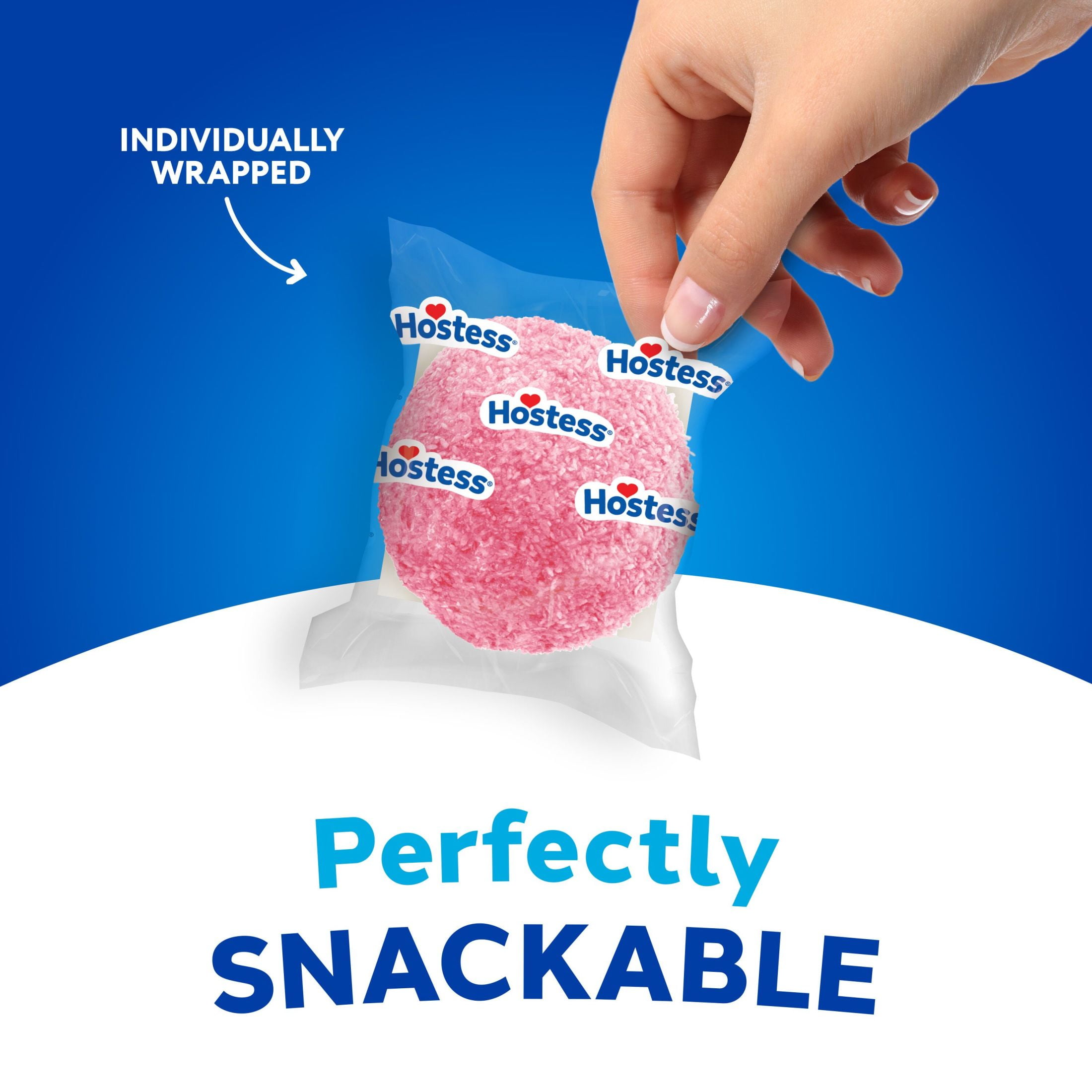 (3 pack) Hostess Snoballs Snack Cakes, Coconut & Marshmallow Covered Chocolate Cake, 10.5 oz Box (6 Count)