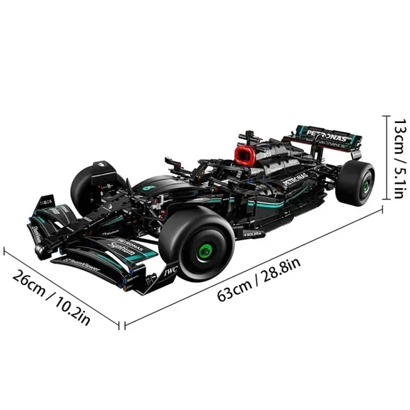 Technical F1 42141 1:8 1431Pcs Performance Building Blocks Super Races Car Assembly Model DIY Vehicle Toys Bricks Birthday Gifts
