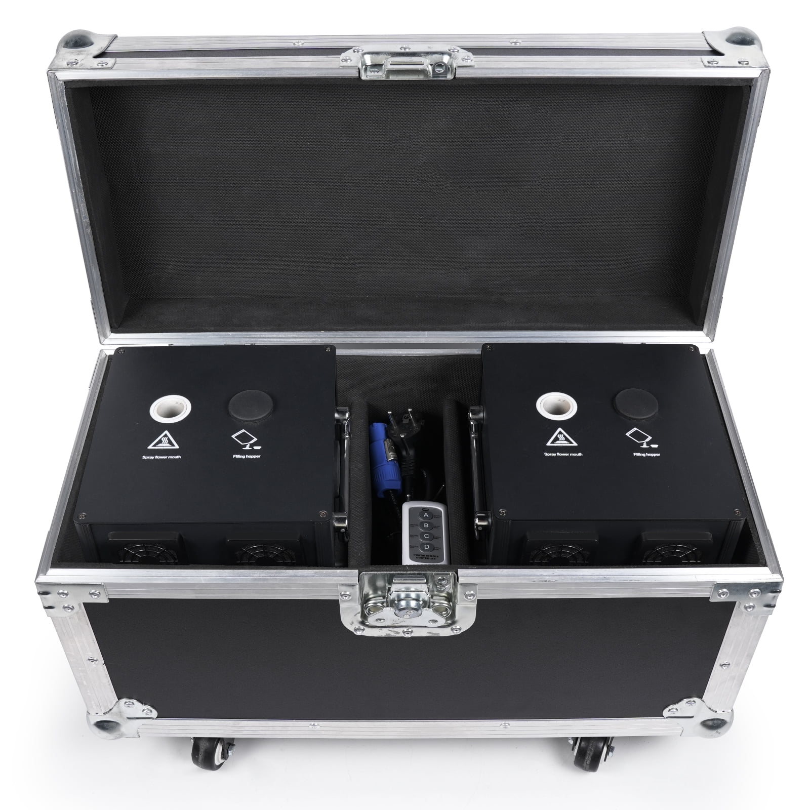 Cold Spark Machine Case for 2Pcs DJ Stage Effect DMX Firework Machine