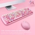 thumbnail image 3 of Juego De Teclado Y Mouse Inalámbricos 2.4G Con Receptor Usb Spa Para Computadoras Oficina En El Hogar Methold EL014020-01, 3 of 4