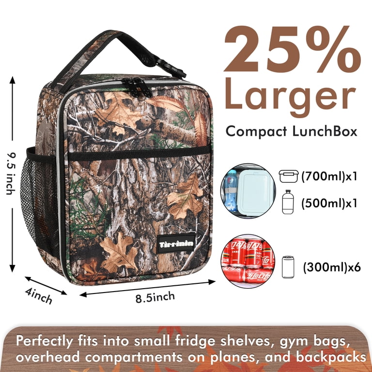 Tirrinia Insulated Lunch Box for Adults, Compact photo 2