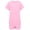 Pink, variant on Kaycey Adaptive Clothing Popper Vest, Short Sleeve, Pink, Small