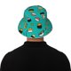thumbnail image 5 of Fotbe Sushi Sombrero Tipo Pescador con Estampado – Sombrero de Sol de Algodón de Moda para Playa, Golf, Pesca, 5 of 6