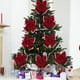 thumbnail image 1 of Adorno navideño con lazo para árbol de Navidad | Decoración navideña con lentejuelas perladas para coronas, guirnaldas y envoltorios de regalo | Set de decoración festiva para el hogar (DIY), 1 of 5