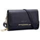 thumbnail image 2 of Women's Small Crossbody Wallet, Multi Zipper Metal Decor Shoulder Bag For Phone, Portable Hand Bag, 2 of 5