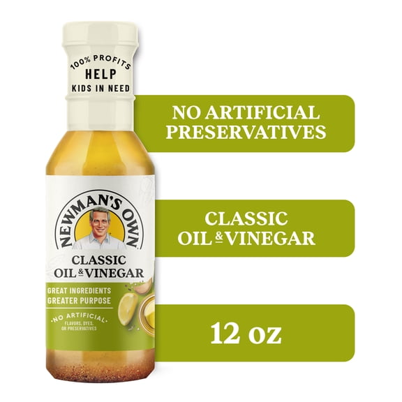 Newman's Own Classic Oil & Vinegar Dressing 12 fl oz