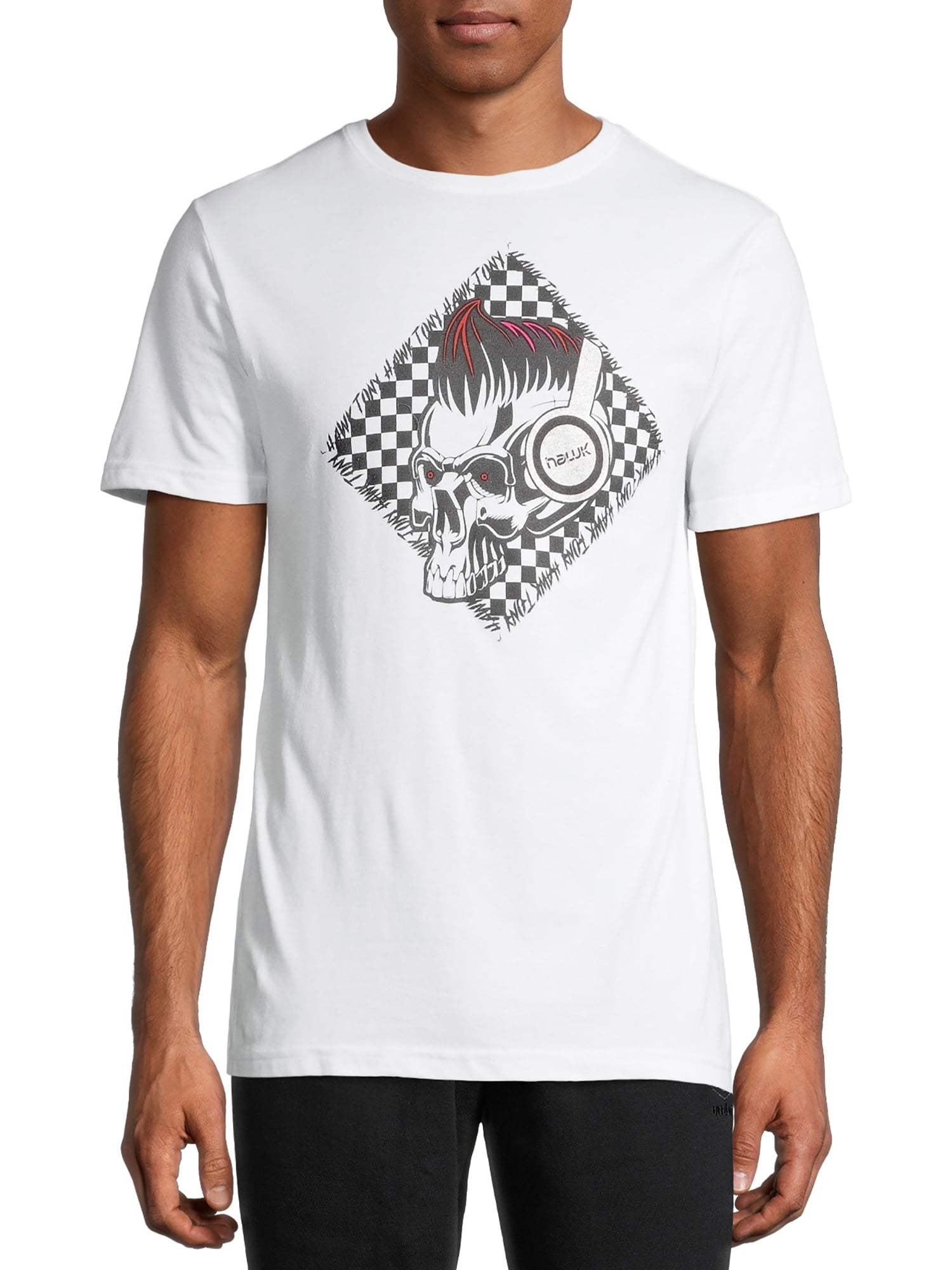 Tony Hawk Men's Skull Graphic Tee, Sizes SXL