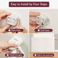 thumbnail image 4 of Momcozy Retractable Baby Gate, 33" Tall, Extends up to 55" Wide, 4 of 13