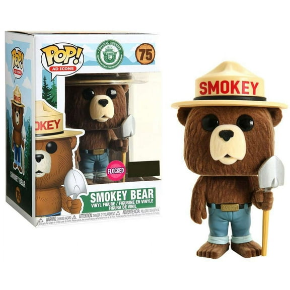 Funko Funko POP! Ad Icons Smokey Bear Vinyl Figure (Shovel, Flocked)