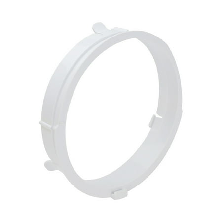 

huibaojia Exhaust Hose Connector Easy Installation Temperature Resistance ABS RV Mobile Air Conditioner Duct Interface for KYR-35