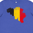 thumbnail image 4 of Inktastic Belgian Map Flag Youth T-Shirt, 4 of 5
