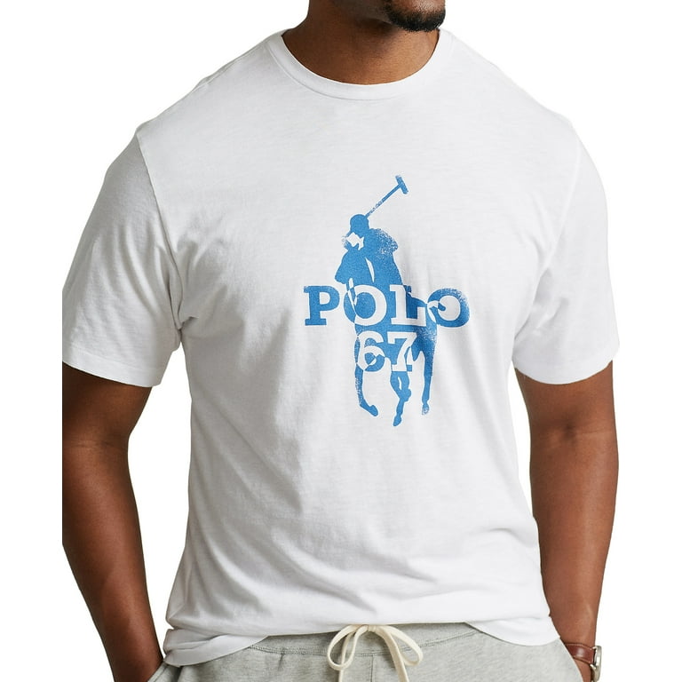 Polo Ralph Lauren Men's Big Polo Player Cotton T-Shirt (4LT