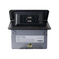 thumbnail image 2 of Legrand DQFP15UBK deQuorum Pop Up Countertop Box with 15 A USB, 6 ft. Cord Black, 2 of 5