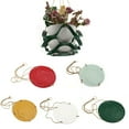 thumbnail image 3 of Coofit Plant Hanger Faux Leather: Long Rope Indoor Hanging Planter Hanging Plant Holder, 3 of 10