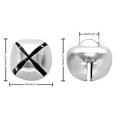 thumbnail image 3 of Essentials By Leisure Arts Arts Jingle Bells 13mm Silver 48pc, 3 of 4