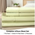 thumbnail image 4 of BedTite® CoolMax® 4-Piece Cooling Technology Bed Sheets, Full - Sage, 4 of 7