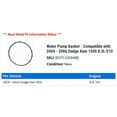 thumbnail image 2 of Water Pump Gasket - Compatible with 2004 - 2006 Dodge Ram 1500 8.3L V10 2005, 2 of 2