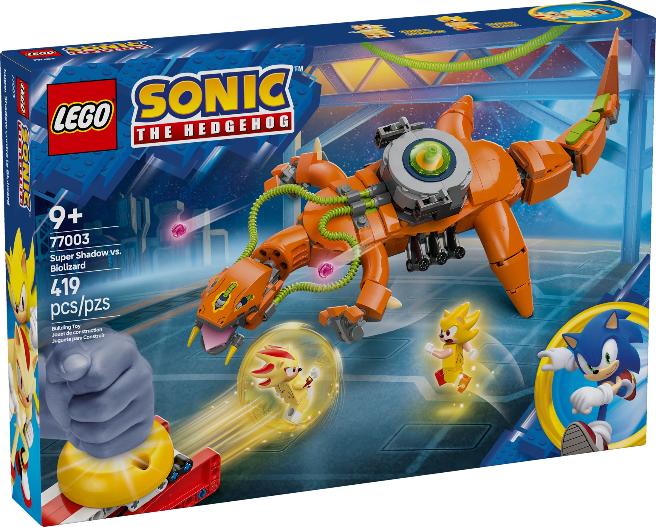 LEGO, Building Toy, 77003, Ages 9+ with Sonic Minifigures