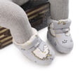 thumbnail image 5 of Maxcozy Baby Boy Girl Winter Boots Newborn Shoes Winter Snow Bowknot Anti-Slip Soft Sole Warm Infant Toddler Prewalker Booties Unicorn 0-6 Months, 5 of 9