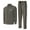 Gray, variant on X-2 Men Tracksuits 2 Pieces Set Running Jogging Sweatsuit Full Zip Sweatsuit Athletic Sports Set Black Char 2Pipe XX-Large