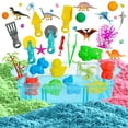 thumbnail image 4 of Papelera sensorial AGENTLAN Dino & Ocean Sensory Sand con juguetes, 4 of 6