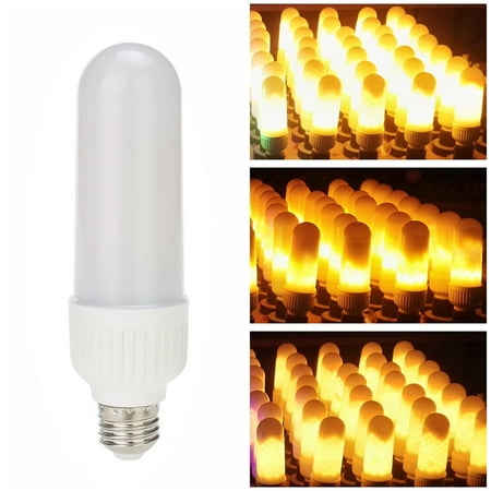 

LED Fire Effect Light Bulb E26 Base Bright/ Flickering/ Breathing Mode SMD2835 Creative Decorative Lamp for Party Holiday Birthday Gift