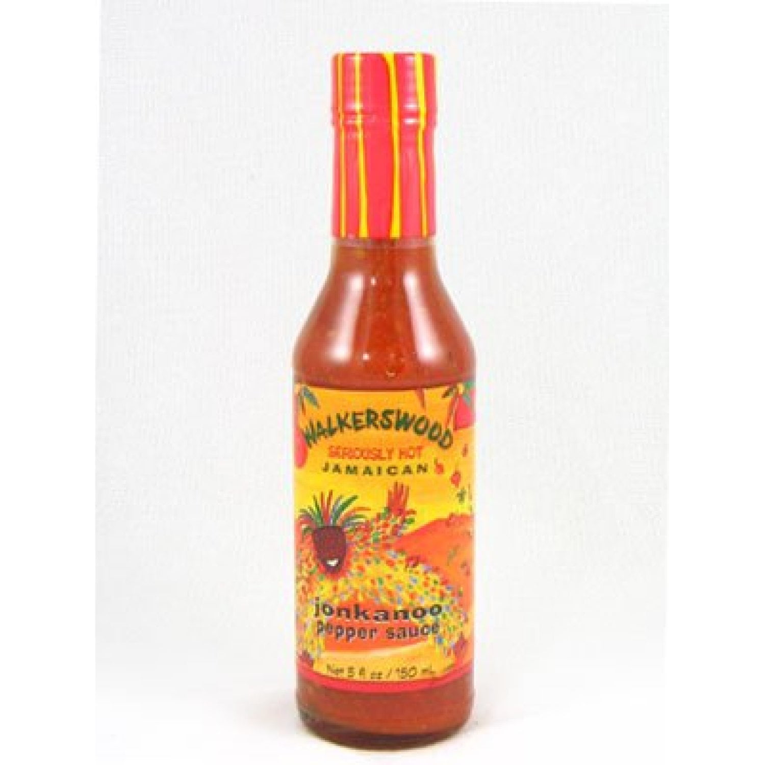 BcTlyInc Jonkanoo Seriously Hot Jamaican Pepper Sauce 5 oz ( Multi