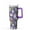 Purple, variant on 40oz Halloween Tumbler with Straw and Lid Black Cat Travel Coffee Tumbler Cup with Handle for Spooky Halloween Gifts
