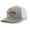 Heather Grey/White/Maroon, variant on Mens Texas Hat Texas State Outline Embroidered Trucker Hat, Black/Black