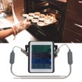 thumbnail image 3 of Food , Double Probe -30 degrees Celsius -300 degrees Celsius  Food Temperature Meter, for Kitchen Home BBQ Meat, 3 of 8