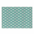 thumbnail image 1 of Seafoam Cutting Board, Dotted Background with Cherry and Flowers Abstract Flora Motif, Decorative Tempered Glass Cutting and Serving Board, Small Size, Sea Green Dark Coral, by Ambesonne, 1 of 1