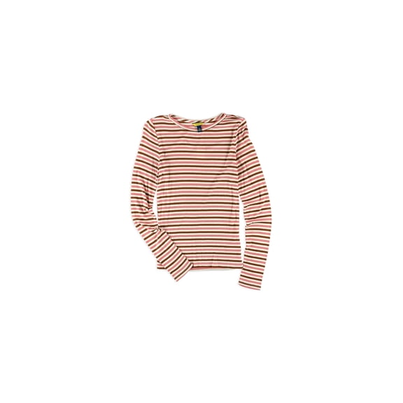 Aeropostale Womens Ribbed Striped Pullover Sweater
