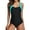 Tur, variant on Alove Women's Color Splicing Athletic Swimwear Crossback One Piece Competitive Bathing Suit