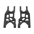 thumbnail image 1 of 2 unids/set de brazos de suspensión delanteros inferiores de aleación de aluminio para Axial Rock Racer 90026 (negro), 1 of 9