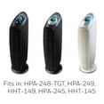 thumbnail image 4 of Honeywell Air Purifier Replacement Filter, HRF-N2, N HEPA Filter, 2 Pack, 4 of 5