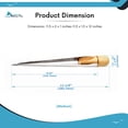 thumbnail image 5 of Marine City Wood Handle Stainless Steel Splicing FID Spike for Rope Medium, 5 of 7