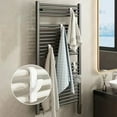 thumbnail image 3 of Bathroom Shower Towel Holder Hanger Heated Radiator Rail Hooks Clips Storage Racks Clothes Scarf Hanger Hooks, 3 of 9