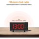 thumbnail image 3 of Despertador de proyección para dormitorio, Radio despertador Digital de techo con doble, 3 of 5