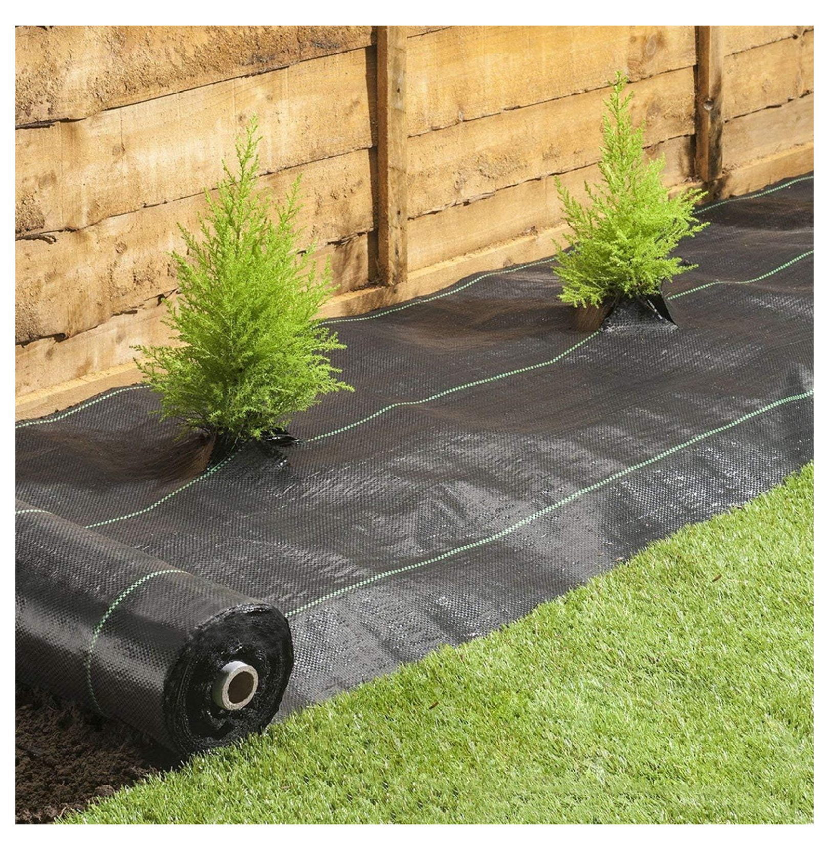 6 Ft x 50 Ft Landscape Fabric Weed Barrier Garden Mats Ground Cover