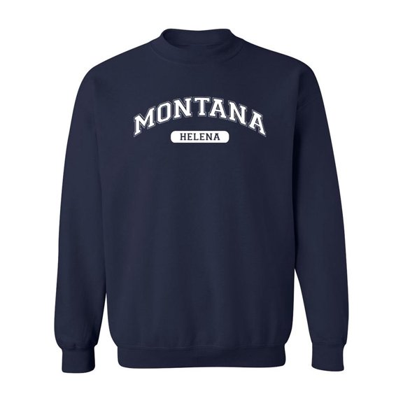 Montana Helena. Men Sweatshirt, Male 4X-Large